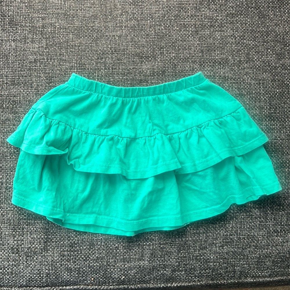 3/$12 Young Dimension Ruffle-Tiered Elastic Waist Skirt (5-6 years)